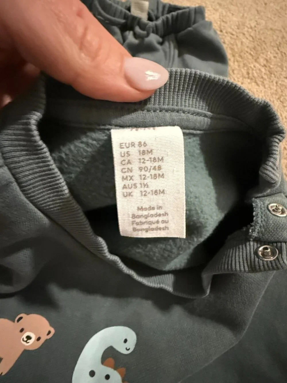 Kids 12-18 month jumpsuit